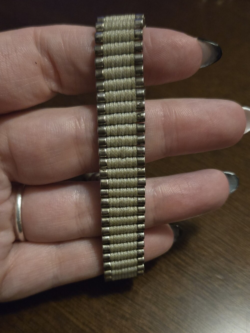 Woven Nylon Bracelet